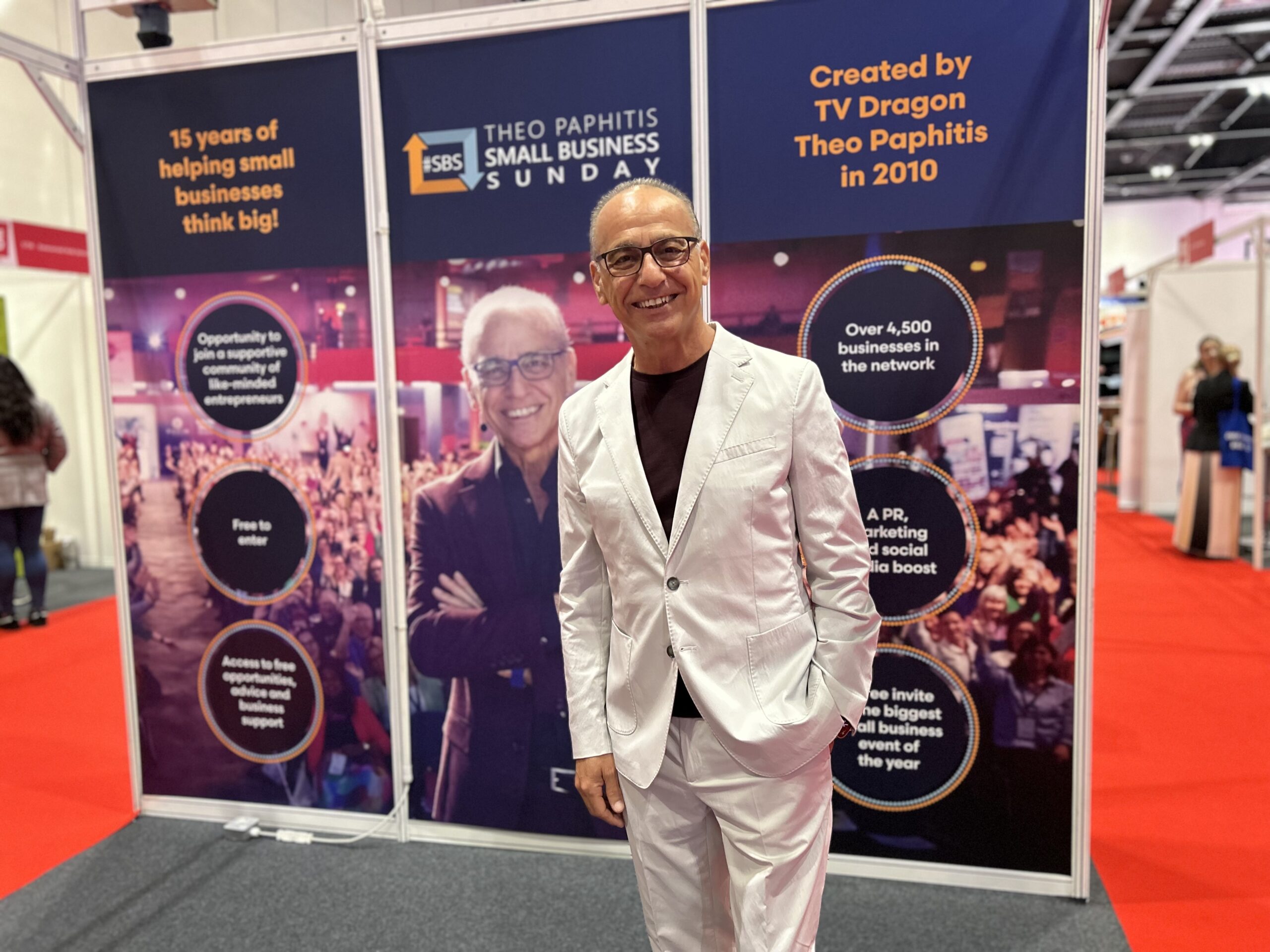 Pablo Mathis Empowering Small Businesses: Theo Paphitis and the #SBS Crew at the ...